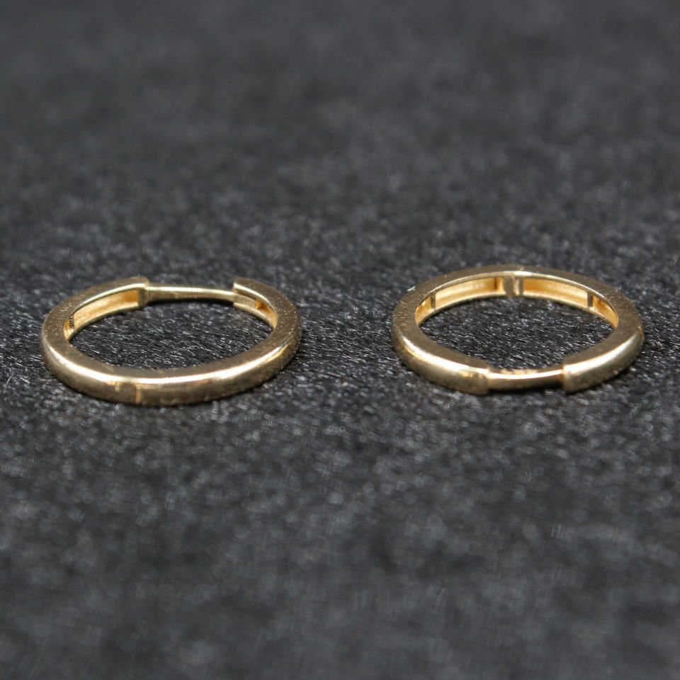 14 Ayar 2mm Halka Küpe
