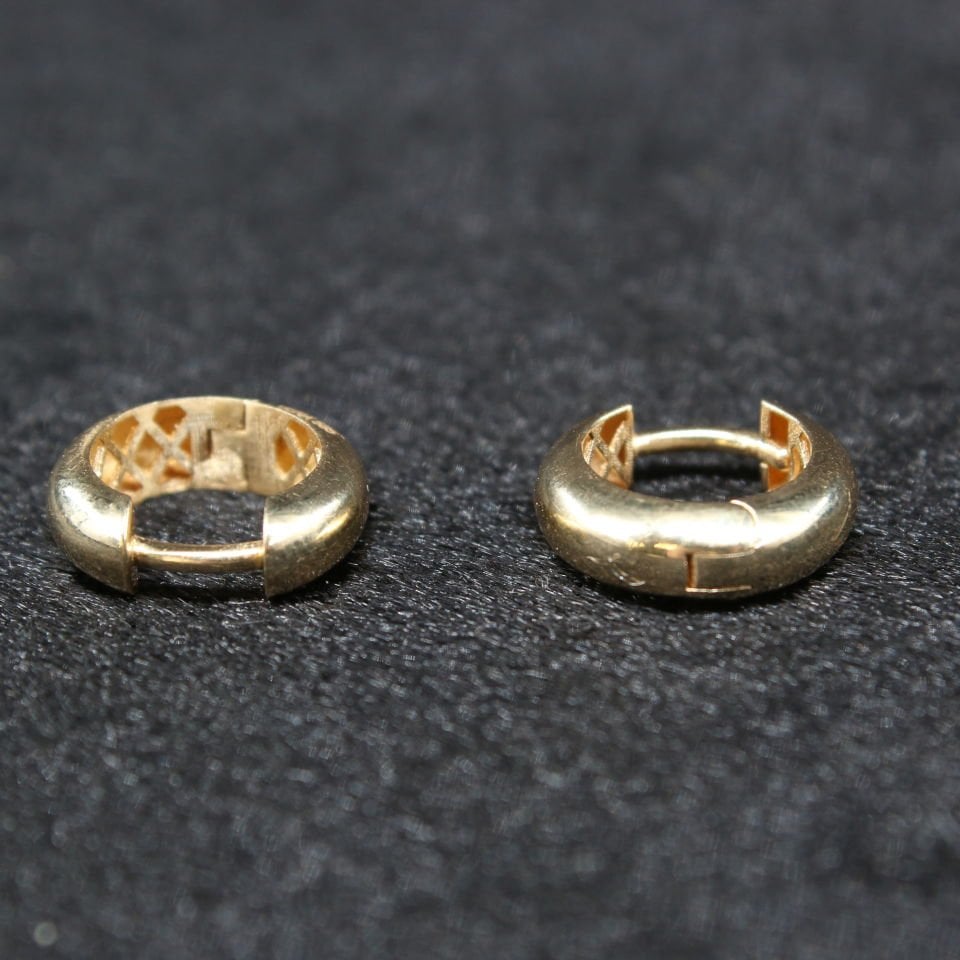 14 Ayar 5 mm Halka Küpe